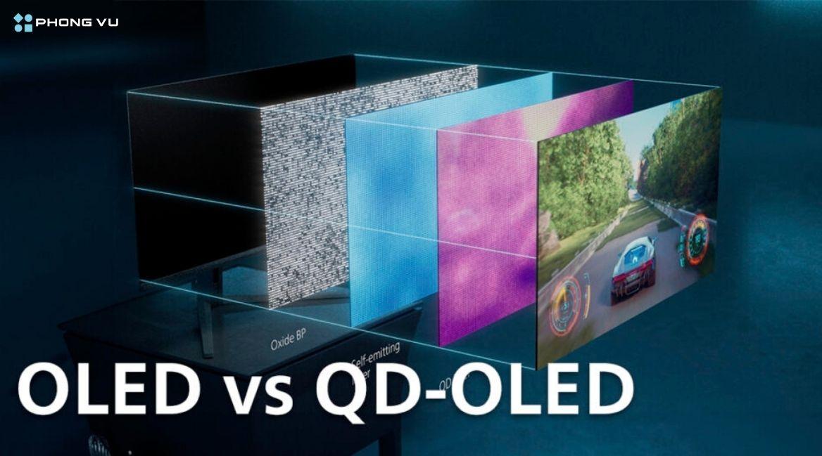 Màn hình OLED đã được cải tiến thành biến thể QD-OLED qua thời gian