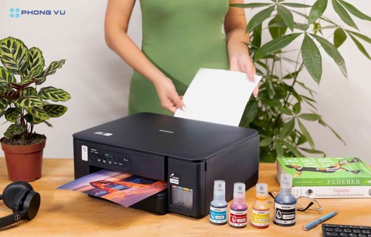 Brother DCP-T430W được trang bị tốc độ in nhanh chóng giúp tiết kiệm thời gian