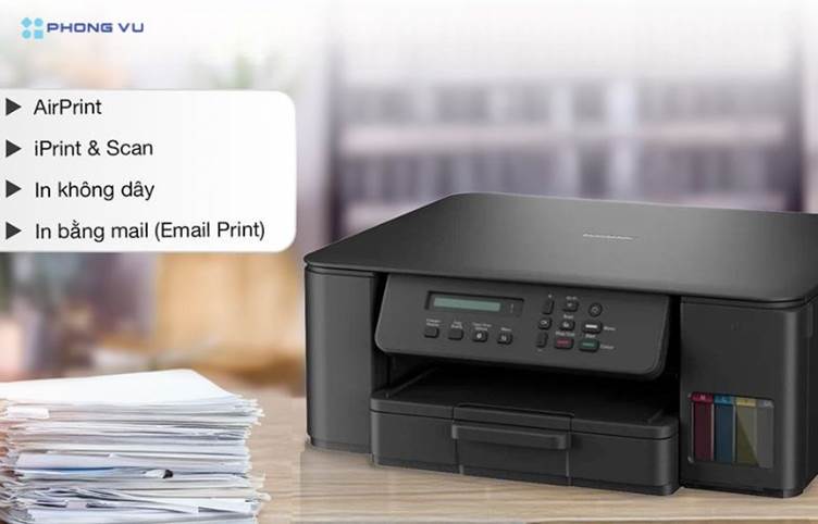 Máy sở hữu đa dạng tính năng in ấn hỗ trợ mọi nhu cầu người dùng