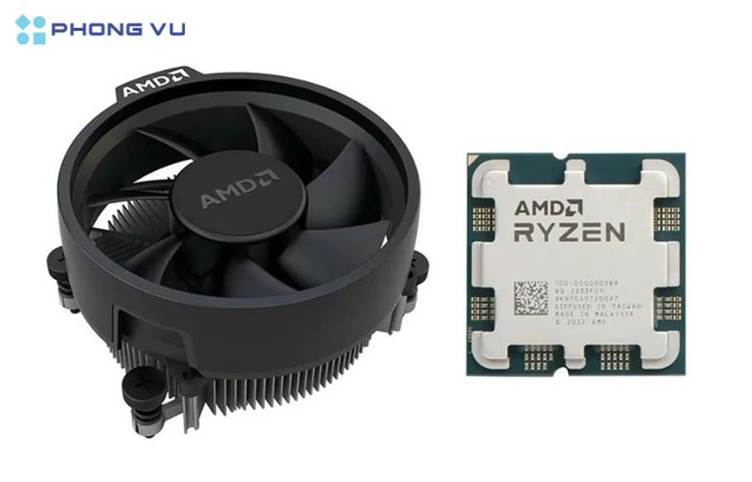 CPU tương thích tốt với bo mạch có socket AM5 tương thích tốt với các linh kiện, dễ dàng nâng cấp