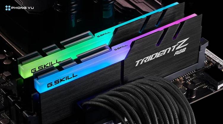 G.skill Trident Z mang lại tốc độ xử lý cao, độ trễ thấp