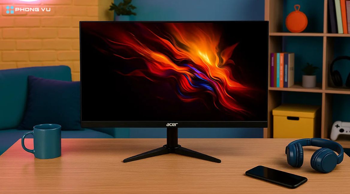 Màn hình Acer dưới 3 triệu nổi bật với tần số cao và tốc độ phản hồi nhanh