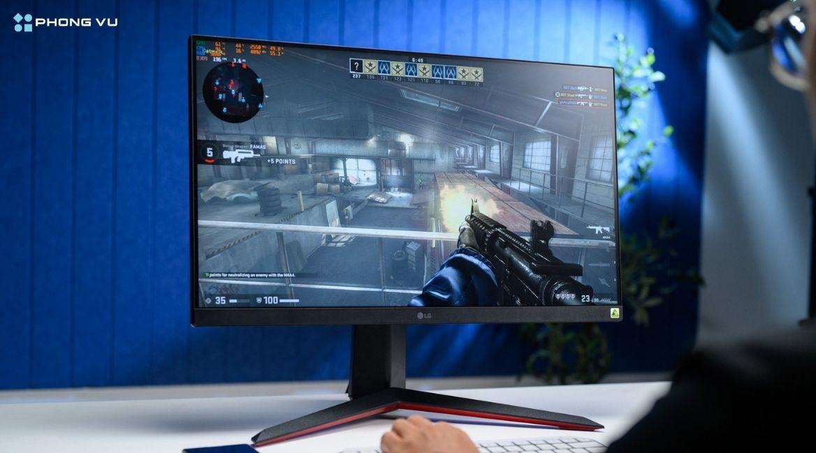 Tốc độ phản hồi nhanh giúp thao tác của game thủ mượt mà, linh hoạt