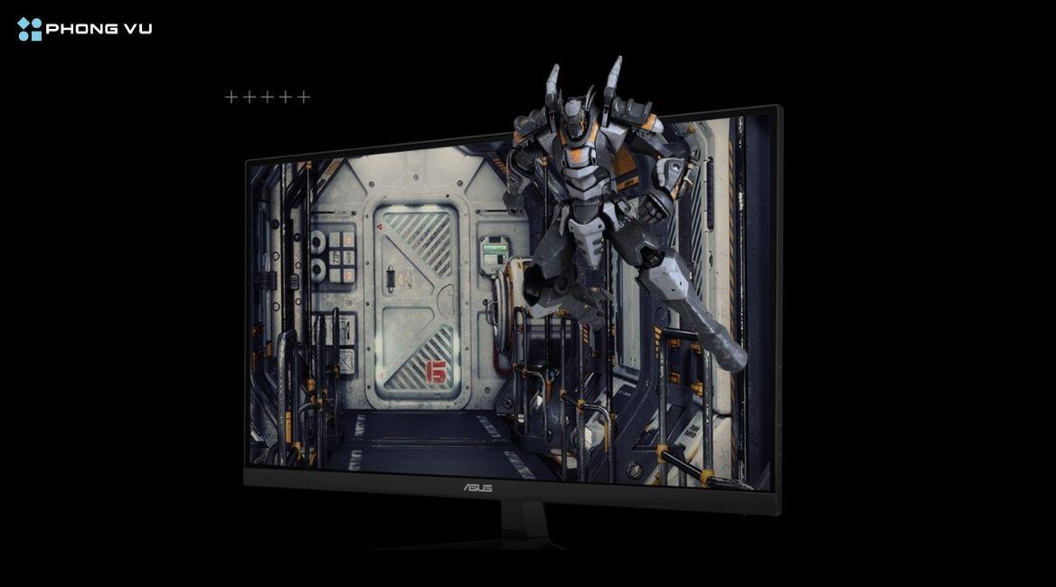 Màn hình 200Hz với độ trễ thấp giúp thao tác hiển thị gần như tức thì, phản xạ nhanh và chính xác hơn trong game