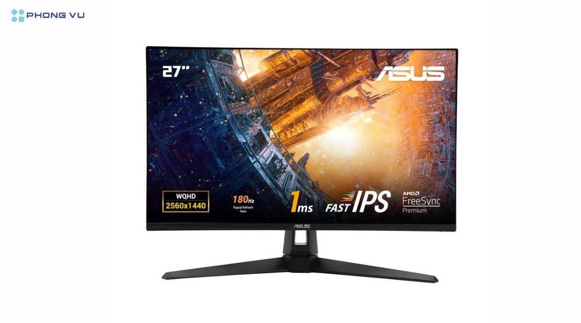 Màn hình 27 inch cho người dùng thoải mái chơi game và giải trí