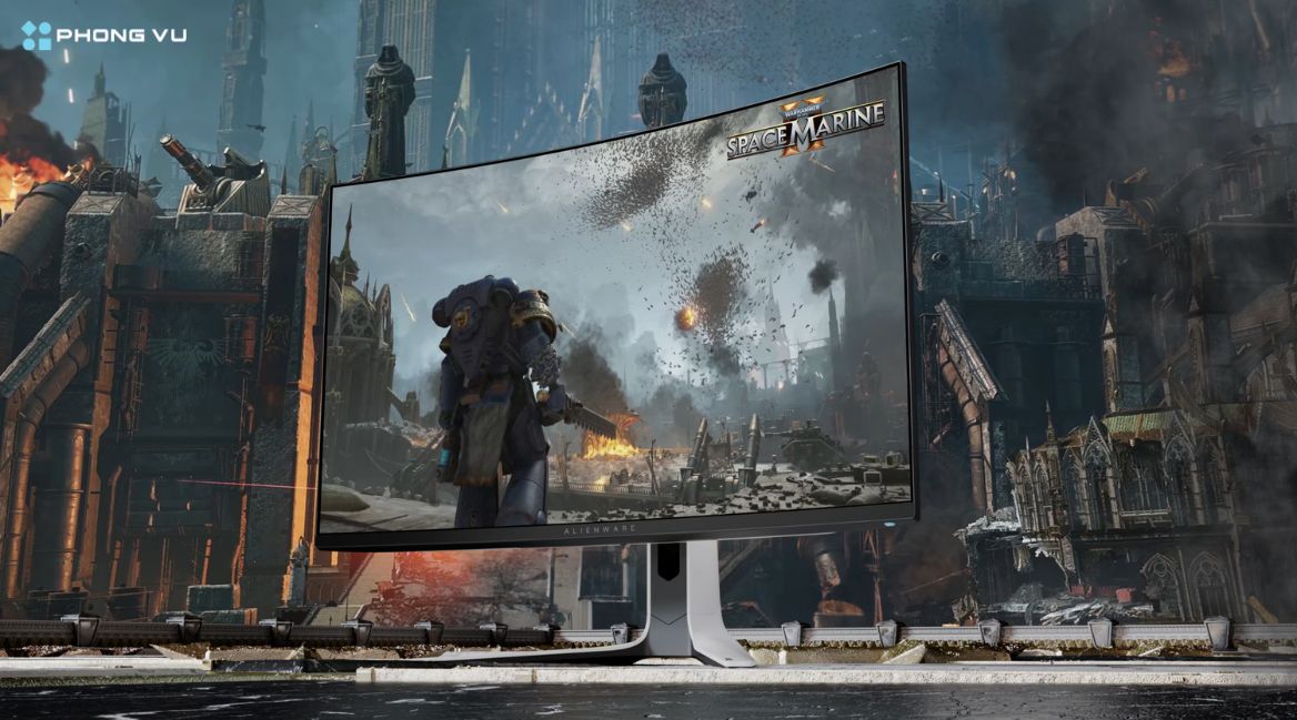 Màn hình gaming Dell Alienware đưa game thủ chìm đắm trong những trò chơi đỉnh cao