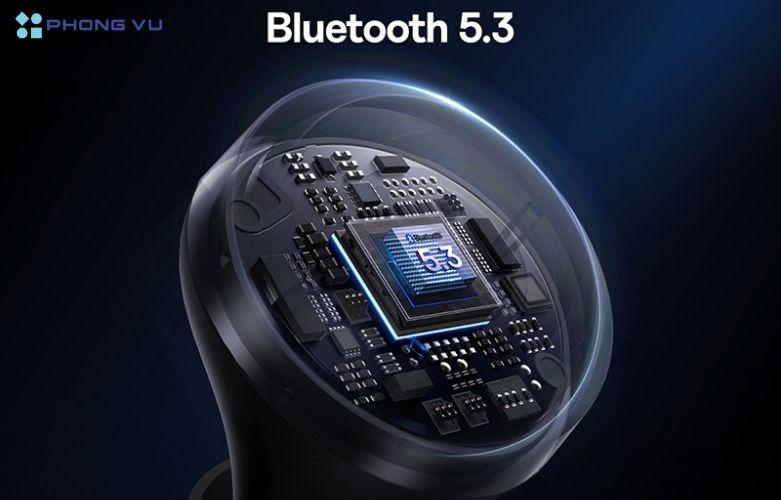 Trang bị Bluetooth 5.3 và có thể hoạt động lên đến 25 giờ
