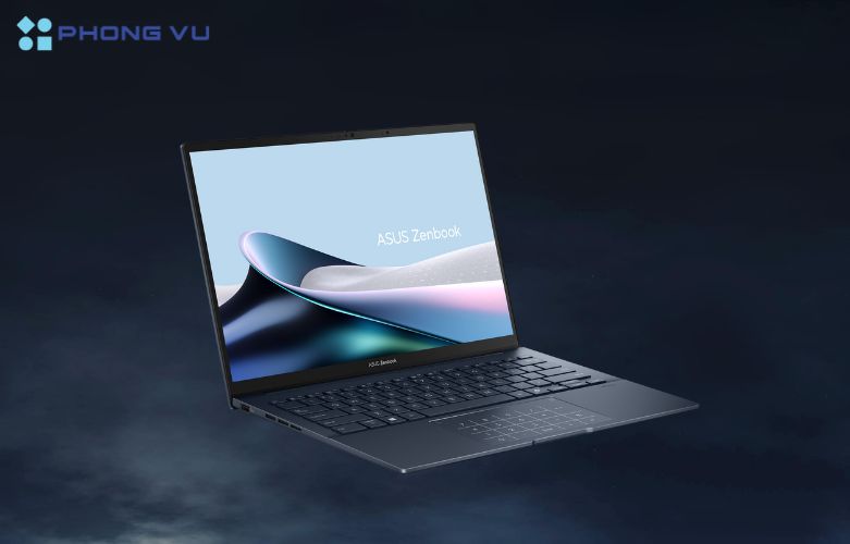 Màn hình của Zenbook 14 UX3405CA-PZ204WS đạt chứng nhận TÜV Rheinland về khả năng bảo vệ mắt, giảm ánh sáng xanh đến 70%, giúp giảm mỏi mắt khi làm việc trong thời gian dài