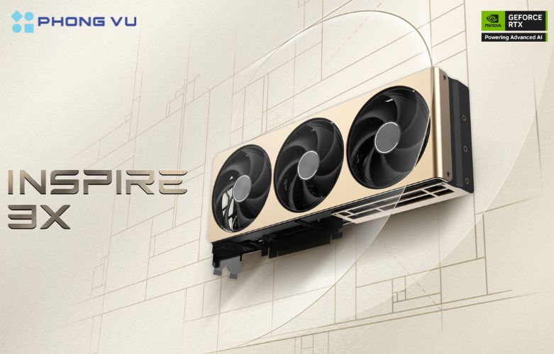 Với sự kết hợp giữa kiến trúc GPU hiện đại, nhân CUDA mạnh mẽ và công nghệ AI tối ưu, Card màn hình MSI RTX 5070 Ti 16G INSPIRE 3X OC PLUS 16GB GDDR7 mang đến sức mạnh đồ họa vượt trội, đáp ứng mọi nhu cầu từ gaming đến chuyên nghiệp.