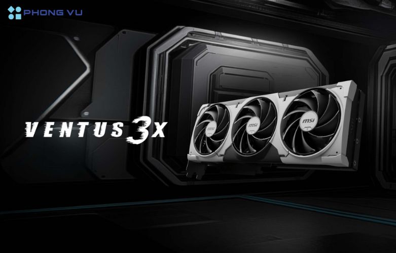 MSI RTX 5070 Ti 16G VENTUS 3X OC được trang bị GPU NVIDIA GeForce RTX 5070 Ti