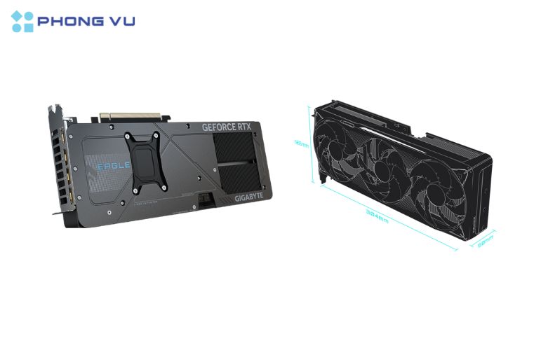 Card màn hình GIGABYTE GeForce RTX 5070 Ti EAGLE OC SFF 16G 16GB GDDR7 không chỉ mạnh mẽ về hiệu năng mà còn ấn tượng về thiết kế và độ bền bỉ