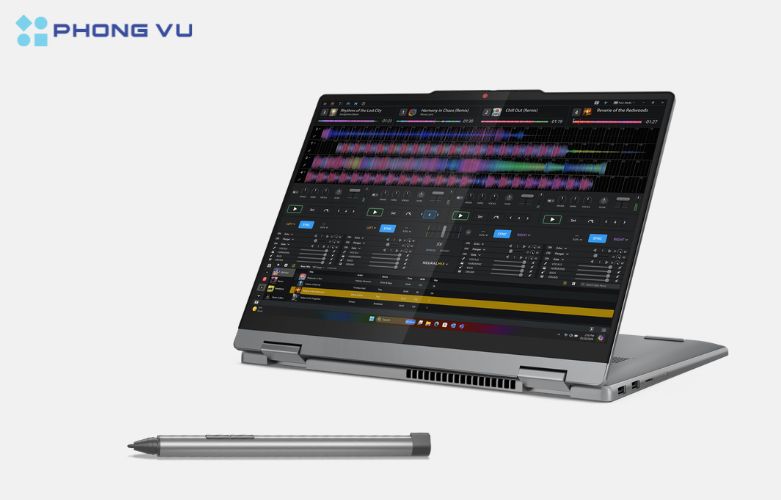 Kiểu dáng hiện đại kết hợp cùng tính di động cao khiến Laptop Lenovo IdeaPad 5 2-in-1 14Q8X9 - 83GH001FVN trở thành lựa chọn lý tưởng cho công việc và học tập
