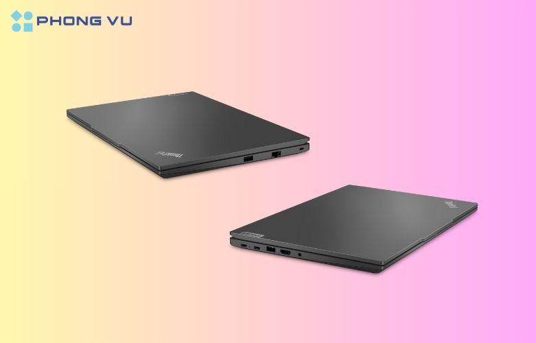Sự kết hợp giữa thiết kế bền bỉ, chất liệu cao cấp và tính di động giúp laptop ThinkPad E14 Gen 6 trở thành lựa chọn lý tưởng cho người dùng doanh nhân hoặc những ai cần một chiếc laptop đáng tin cậy cho công việc hàng ngày