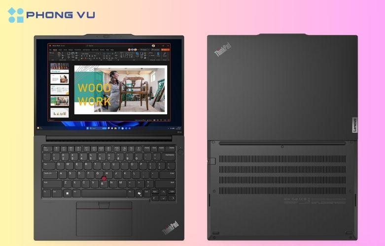 Laptop Lenovo ThinkPad E14 Gen 6 - 21M7004JVN mang lại trải nghiệm âm thanh và hình ảnh chất lượng cao, đáp ứng tốt nhu cầu học tập, làm việc và giải trí trực tuyến