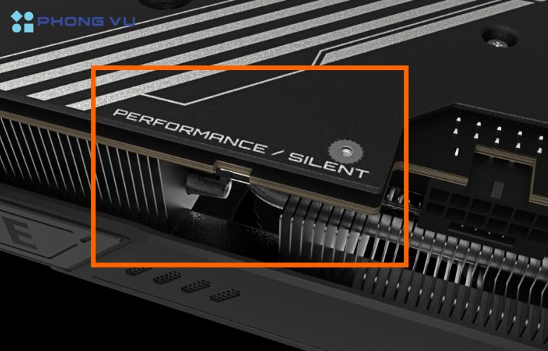 Công nghệ 3D Active Fan cho phép quạt dừng hoàn toàn khi GPU ở chế độ tải nhẹ, giúp giảm tiếng ồn và tăng tuổi thọ quạt. 
