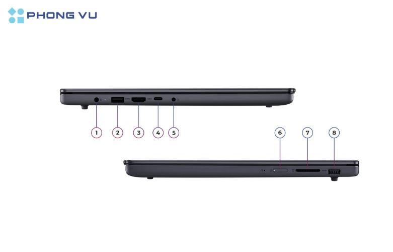 Laptop Lenovo IdeaPad Slim 3 15IRH10 - 83K1000JVN đảm bảo khả năng truy cập mạng ổn định, phù hợp cho công việc trực tuyến, họp video và giải trí