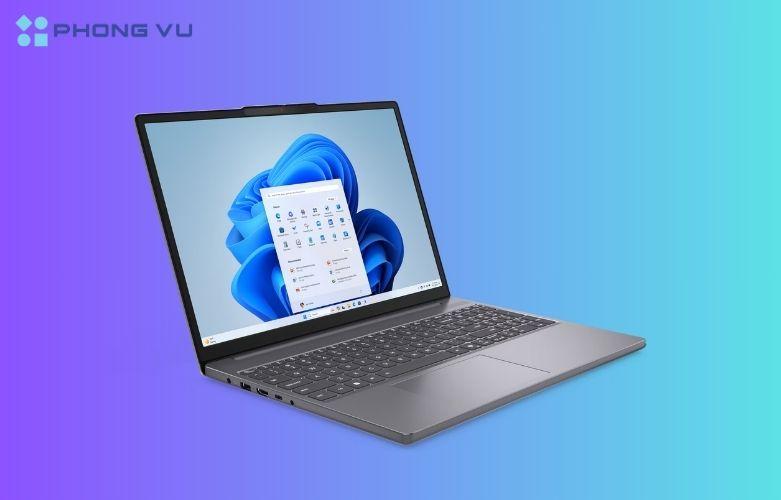 Laptop Lenovo IdeaPad Slim 3 15IRH10 - 83K1000JVN đáp ứng nhu cầu hội họp, giải trí của người dùng hiện đại