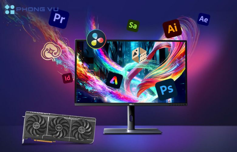 Card màn hình ASUS Prime Radeon™ RX 9070 XT OC Edition 16GB GDDR6 16GB GDDR6 phù hợp với nhiều đối tượng người dùng hiện đại