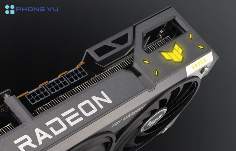 Với các cổng kết nối đa dạng, người dùng có thể xuất hình từ Card màn hình ASUS TUF Gaming Radeon™ RX 9070 XT OC Edition 16GB GDDR6 16GB GDDR6 cho 4 màn hình cùng lúc