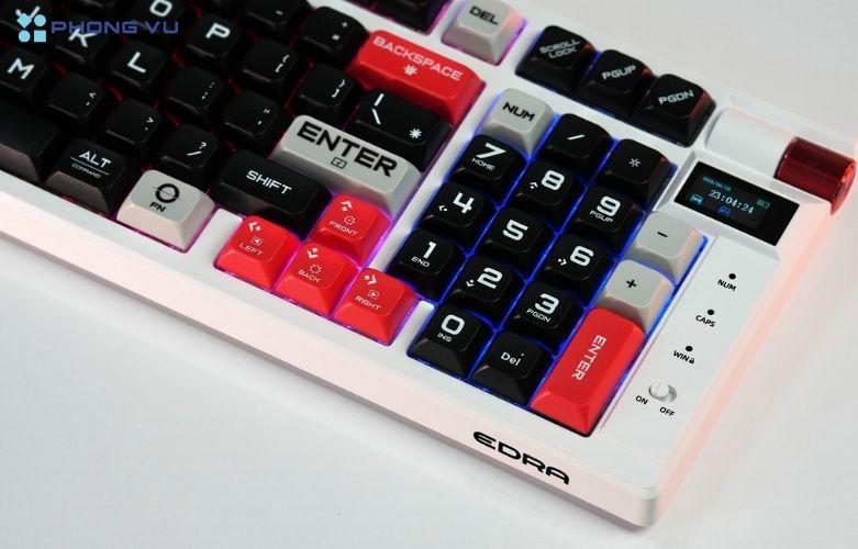 E-Dra EK398PRO được trang bị Brown Switch 
