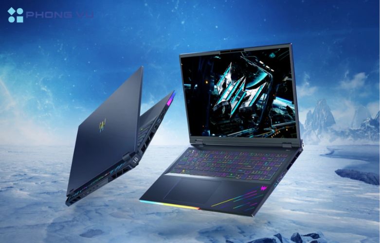 Với thiết kế bền bỉ và tản nhiệt hiệu quả, Predator Helios 18 AI là sự lựa chọn hoàn hảo cho game thủ và người dùng chuyên nghiệp