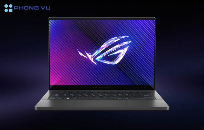 Laptop ASUS ROG Zephyrus G14 GA403UV-QS091W làm cho người dùng có thể tận hưởng trải nghiệm gaming mượt mà, render video nhanh chóng và xử lý dữ liệu AI với tốc độ vượt trội