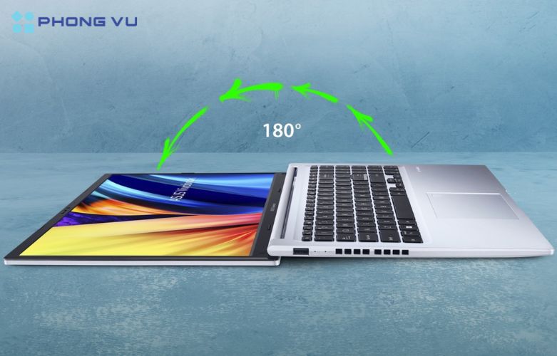 Với thiết kế gọn nhẹ và tiện dụng, máy tính xách tay Asus Vivobook 15 X1502VA-BQ886W là một lựa chọn lý tưởng cho người dùng cần một chiếc laptop hiện đại, di động và linh hoạt