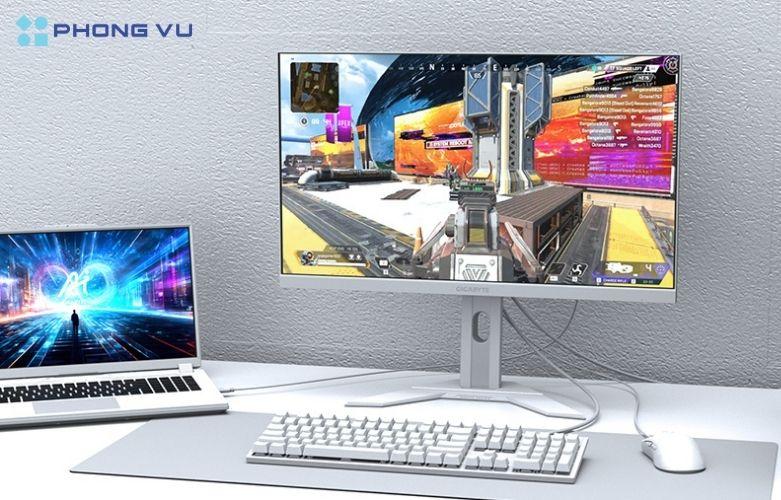 Màn hình Gigabyte M27QA ICE giúp giảm ánh sáng xanh từ màn hình, bảo vệ sức mắt tốt hơn các loại màn hình thông thường