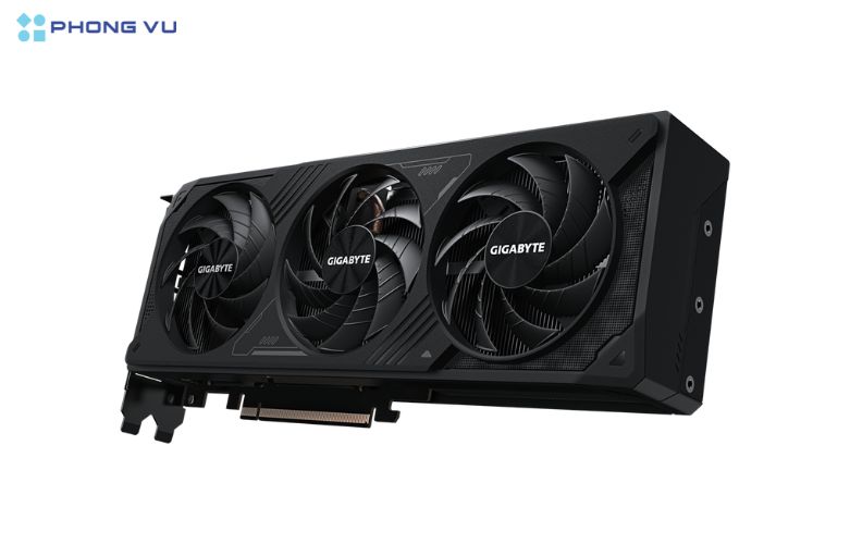 Kết nối hiện đại với PCI-E 5.0, yêu cầu nguồn 750W, trang bị cổng 1 x 16-pin, 3 x DisplayPort 2.1b và 1 x HDMI 2.1b