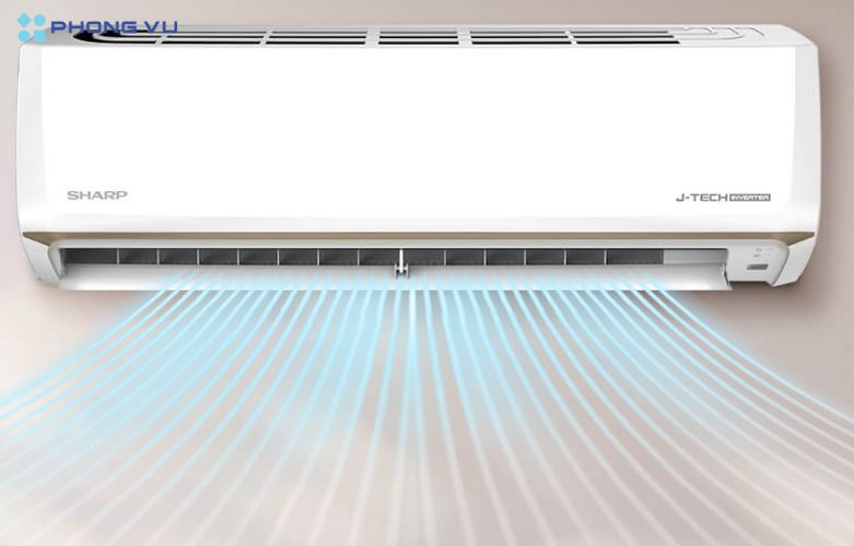Công suất 1 HP - 9.000 BTU làm lạnh nhanh Super Jet, phù hợp phòng dưới 15m², lọc sạch không khí bảo vệ sức khỏe