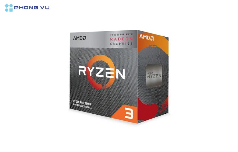 CPU AMD RYZEN™ 3 3200G với kiến trúc Zen+ kết hợp tiến trình 12nm mang lại hiệu suất mạnh mẽ và tiết kiệm điện năng