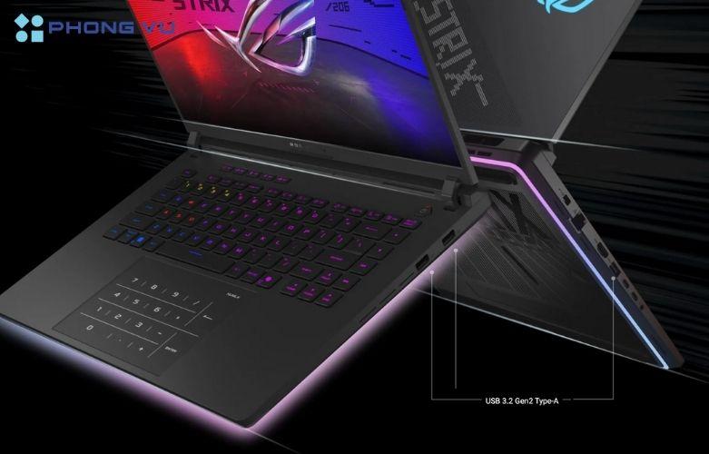 Sự kết hợp giữa kết nối tốc độ cao và khả năng tương thích đa dạng giúp Laptop Asus ROG Strix SCAR 16 G635LX-RW179W trở thành một cỗ máy chiến đấu thực thụ trong cả công việc lẫn giải trí