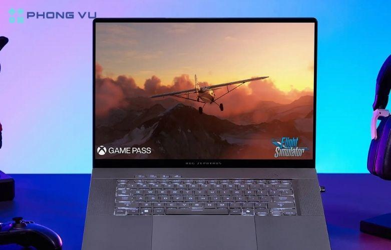 Laptop Asus ROG Zephyrus G16 GU605CX-QR083W sở hữu màn hình cao cấp, giúp mọi hình ảnh, khung hình được hiển thị chuẩn nét