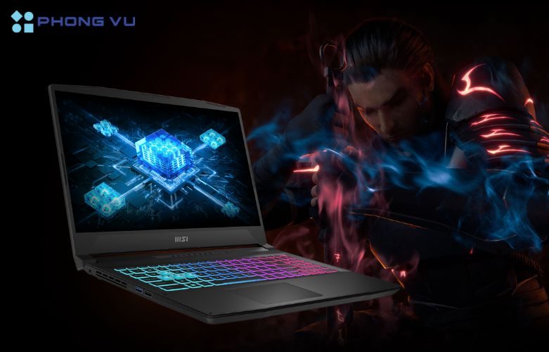 Máy tính xách tay MSI Katana 15 B13UDXK-2269VN_16G đáp ứng tốt nhu cầu liên lạc trực tuyến cũng như giải trí đa phương tiện
