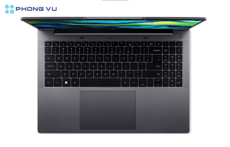 Laptop ACER Aspire Lite 16 AL16-51P-72S2 mang lại trải nghiệm nhập liệu và điều khiển tốt, phù hợp cho công việc văn phòng, học tập và sử dụng hàng ngày