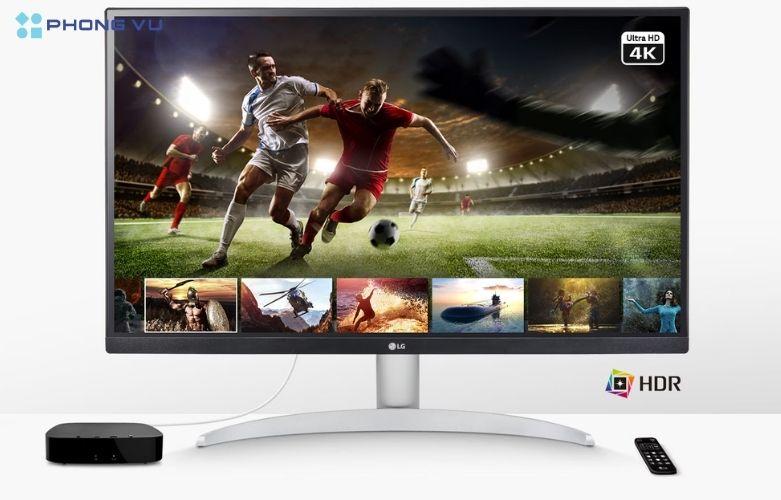 Màn hình 4K sắc nét với thiết kế hiện đại