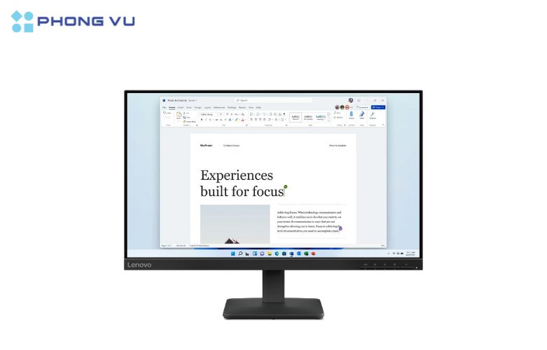 Với hiệu năng hiển thị tốt trong tầm giá, Lenovo L24-4e là lựa chọn hợp lý cho người dùng tìm kiếm một màn hình chất lượng để làm việc và giải trí hàng ngày