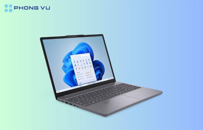 Laptop Lenovo IdeaPad Slim 3 15IRH10 - 83K1000GVN kết hợp cùng mic kép tích hợp, đây là chiếc laptop lý tưởng để sử dụng trong các tình huống giao tiếp, hội họp hay học online hàng ngày