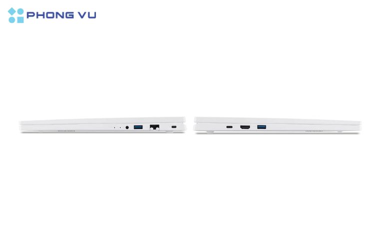Hệ thống cổng I/O rất đầy đủ và hiện đại, đáp ứng tốt nhu cầu chơi game, làm việc hay học tập
