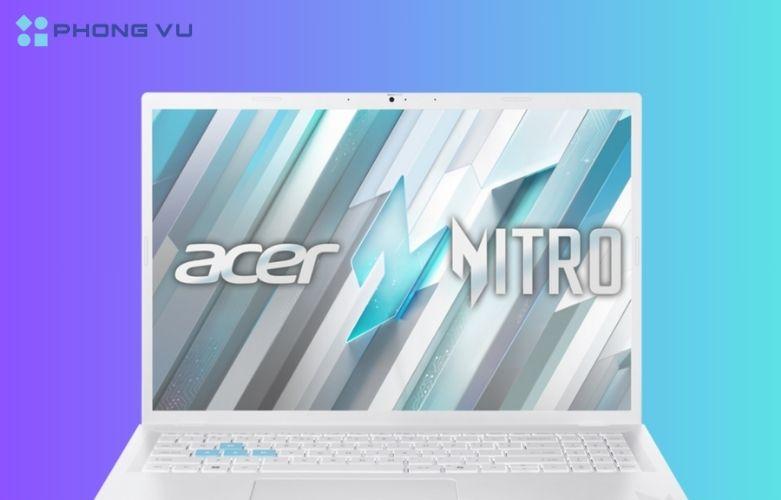 Màn hình của Laptop Acer Nitro Lite 16 NL16-71G-56WQ cân bằng tốt giữa công việc và giải trí