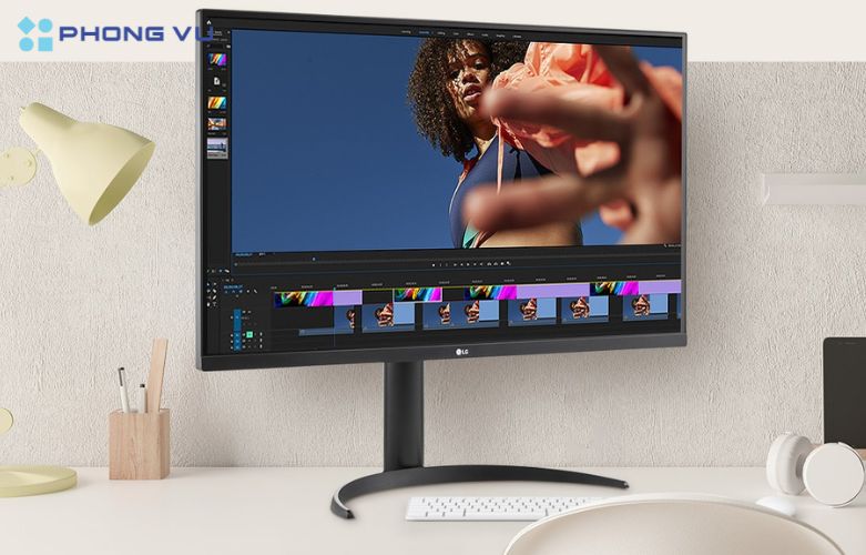Thiết kế Màn hình LCD LG 32UR500K-B.ATV không chỉ phù hợp với dân văn phòng mà còn đáp ứng tốt nhu cầu của game thủ và người dùng chuyên nghiệp trong các lĩnh vực đồ họa