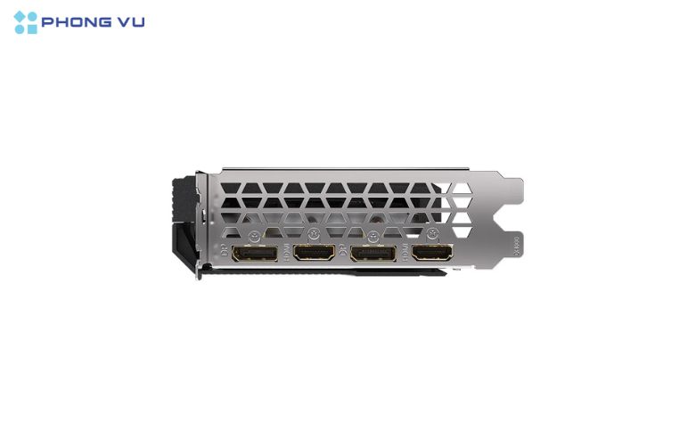 Kết nối linh hoạt, tương thích vượt trội: Gigabyte RTX 3060 WINDFORCE OC 12G hỗ trợ PCI-E 4.0 x16, nguồn 550W và 4 cổng xuất hình cao cấp