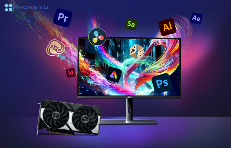 Bộ nhớ 8GB GDDR7 và hỗ trợ DLSS 4, sản phẩm mang lại hiệu năng tối ưu trong cả gaming và các tác vụ đồ họa chuyên sâu