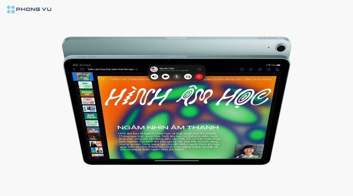 Hệ thống camera đáp ứng tốt nhiều tình huống sử dụng, từ hội họp trực tuyến đến ghi hình và chỉnh sửa linh hoạt