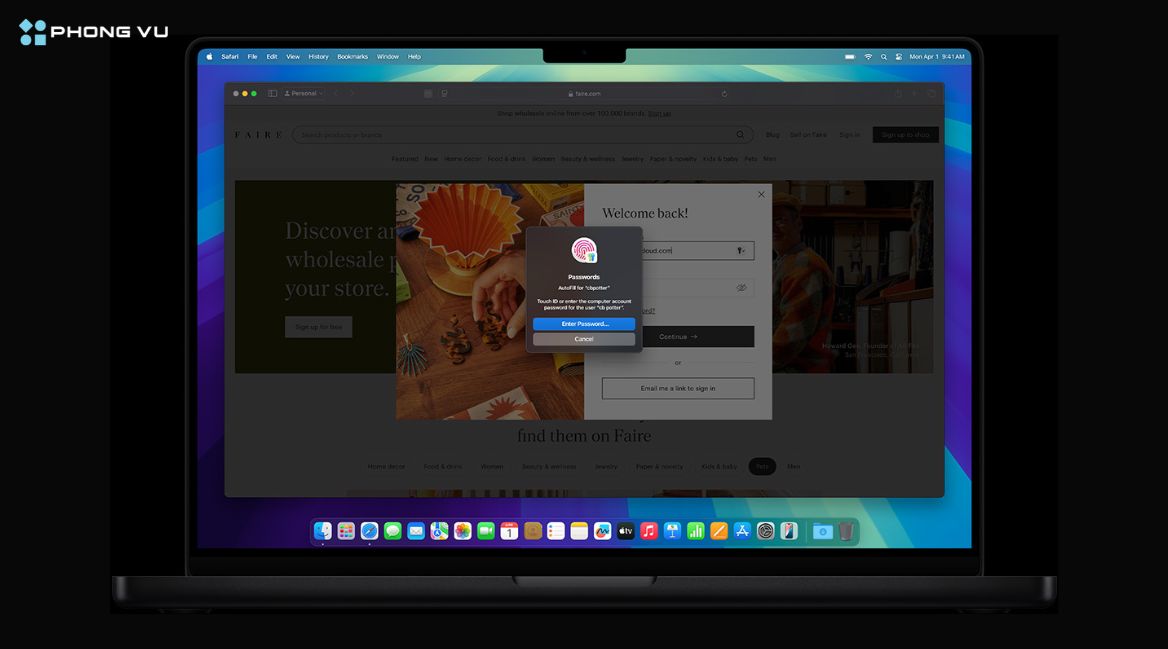 MacBook Pro 14 inch được xây dựng trên nền tảng bảo mật tích hợp chặt chẽ giữa phần cứng và hệ điều hành macOS