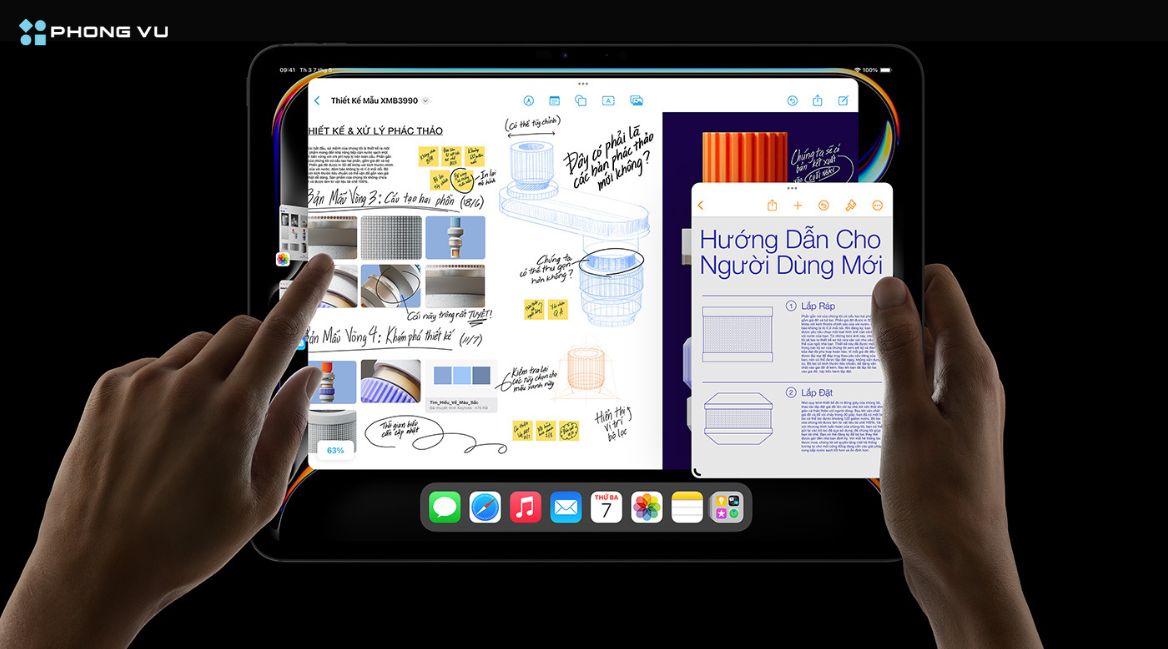 Hệ điều hành iPadOS mở ra khả năng xử lý đa nhiệm linh hoạt