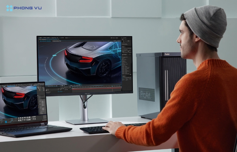 Chân đế công thái học cho phép điều chỉnh độ cao giúp bạn tìm vị trí làm việc thoải mái