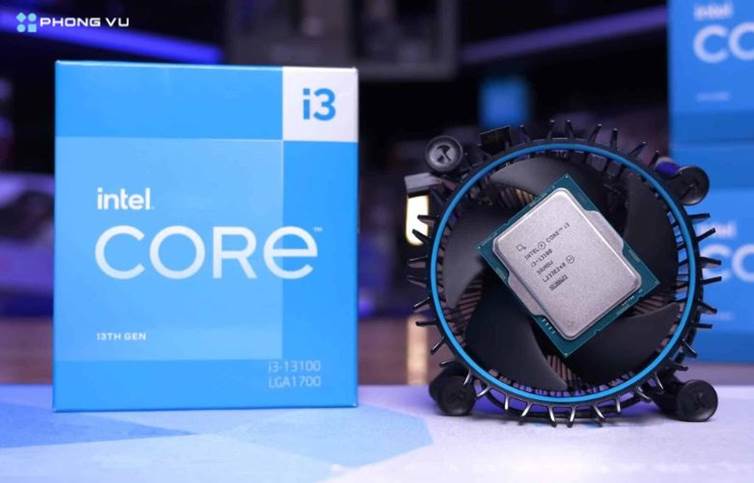 Hiệu năng ổn định với CPU Intel Core i3-13100 thế hệ mới