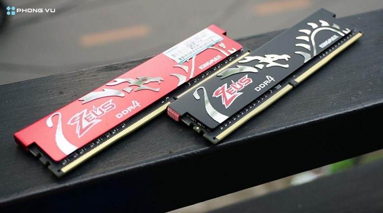 RAM Kingmax thiết kế gọn nhẹ, dễ lắp đặt trong nhiều loại thùng máy