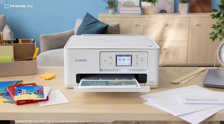 Thiết kế chắc chắn giúp máy in Canon hạn chế kẹt giấy khi sử dụng lâu dài